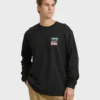 Crayon Wave Regular Long Sleeve T-Shirt