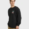 Crayon Wave Regular Long Sleeve T-Shirt