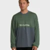 Deep Fake Crew Long Sleeve Knit Top