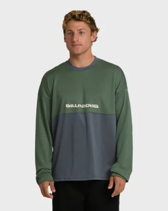 Deep Fake Crew Long Sleeve Knit Top