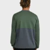 Deep Fake Crew Long Sleeve Knit Top