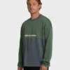 Deep Fake Crew Long Sleeve Knit Top