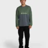Deep Fake Crew Long Sleeve Knit Top