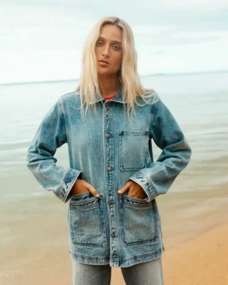 Denim Chore Coat