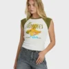 Des Tropic Short Sleeve Raglan Top