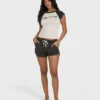 Des Tropic Short Sleeve Raglan Top