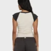 Des Tropic Short Sleeve Raglan Top