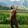 Double Take Elastic Waist Pants