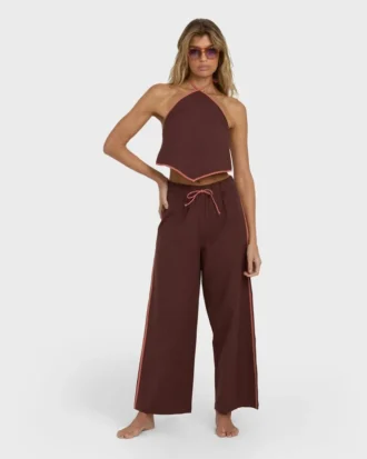 Double Take Elastic Waist Pants