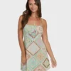 Dreaming of Sun Crinkle Mini Dress