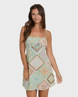 Dreaming of Sun Crinkle Mini Dress