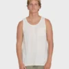 Essential Pocket Wave Washed Premium Tank Top