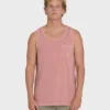 Essential Pocket Wave Washed Premium Tank Top
