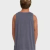 Essential Pocket Wave Washed Premium Tank Top