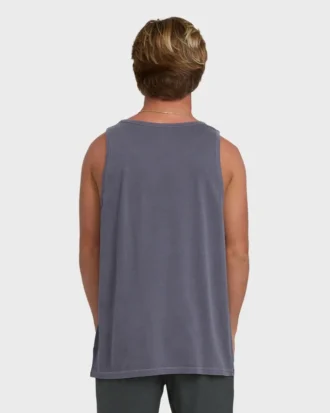 Essential Pocket Wave Washed Premium Tank Top
