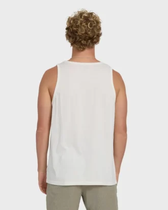 Essential Pocket Wave Washed Premium Tank Top