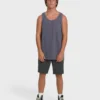 Essential Pocket Wave Washed Premium Tank Top