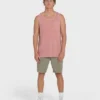 Essential Pocket Wave Washed Premium Tank Top