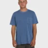 Essential Wave Washed Premium Short Sleeve Pocket Tee