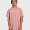 Essential Wave Washed Premium Short Sleeve Pocket Tee