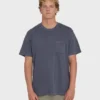 Essential Wave Washed Premium Short Sleeve Pocket Tee