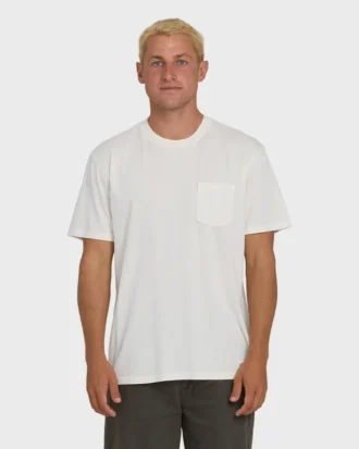 Essential Wave Washed Premium Short Sleeve Pocket Tee