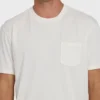 Essential Wave Washed Premium Short Sleeve Pocket Tee