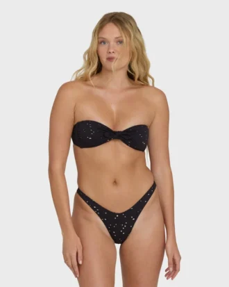 Eye on You Hanky Tie Bandeau Bikini Top