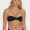 Eye on You Hanky Tie Bandeau Bikini Top