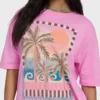 Feel the Heat Short Sleeve Knit T-Shirt