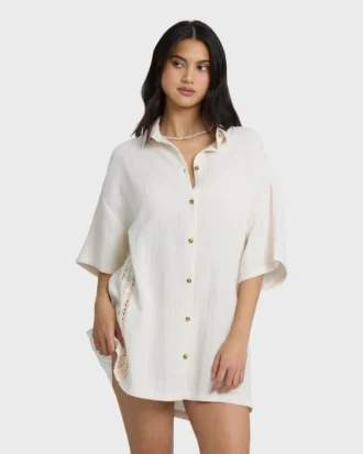 Feelin Fine Shirt Dress