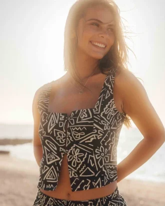 Feelin Free Woven Tank
