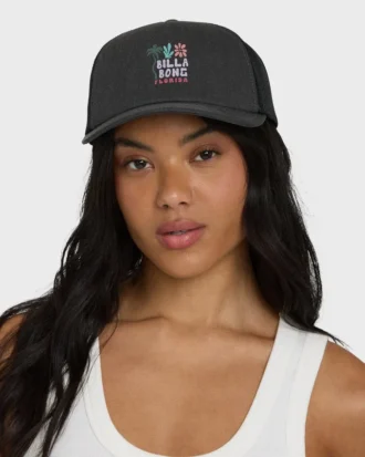 Floral Block Fl Trucker Hat