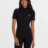 Foil Flatlock Short Sleeve Springsuit