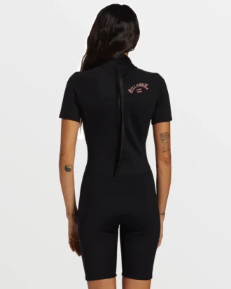 Foil Flatlock Short Sleeve Springsuit