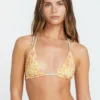 Folk Story Reversible Remi Triangle Bikini Top