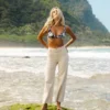 Free Fall High-Waist Cord Pants