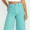Free Fall High-Waist Twill Pants