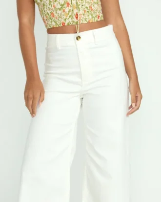 Free Fall High-Waist Twill Pants