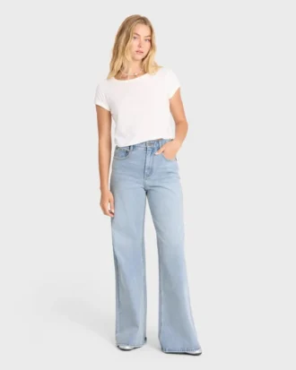 Free Fall High Waisted Flare Jeans