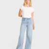 Free Fall High Waisted Flare Jeans