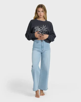 Free Fall Indigo Denim Pants