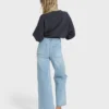 Free Fall High-Waist Denim Pants