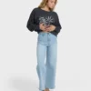 Free Fall High-Waist Denim Pants