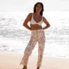 Free Fall Printed Twill Pants