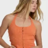 Friday Night Knit Halter Top