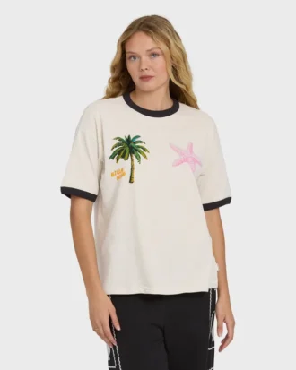 Fun Paradise Short Sleeve Cotton T-Shirt