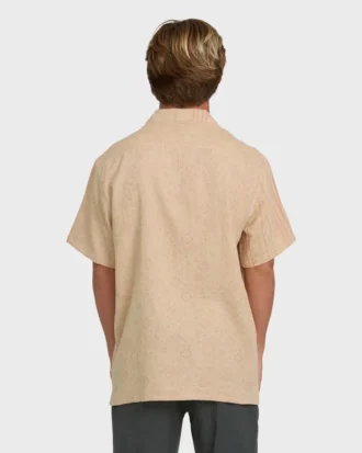 Garage Nashua Jacquard Short Sleeve Woven Shirt