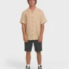 Garage Nashua Jacquard Short Sleeve Woven Shirt