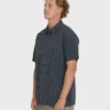Garage Sandon Jacquard Short Sleeve Woven Shirt
